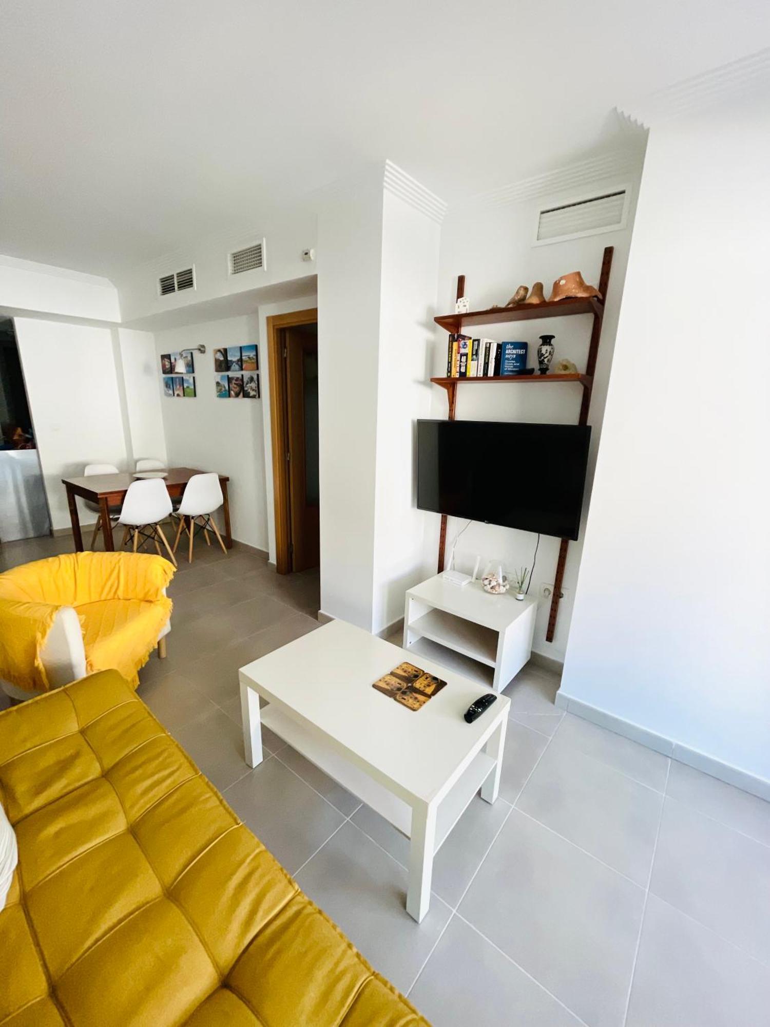 Apartamento En Primera Linea Con Vistas A La Playa Ensenada Del Esparto Del Residencial Vina Del Mar Apartment La Manga del Mar Menor Luaran gambar