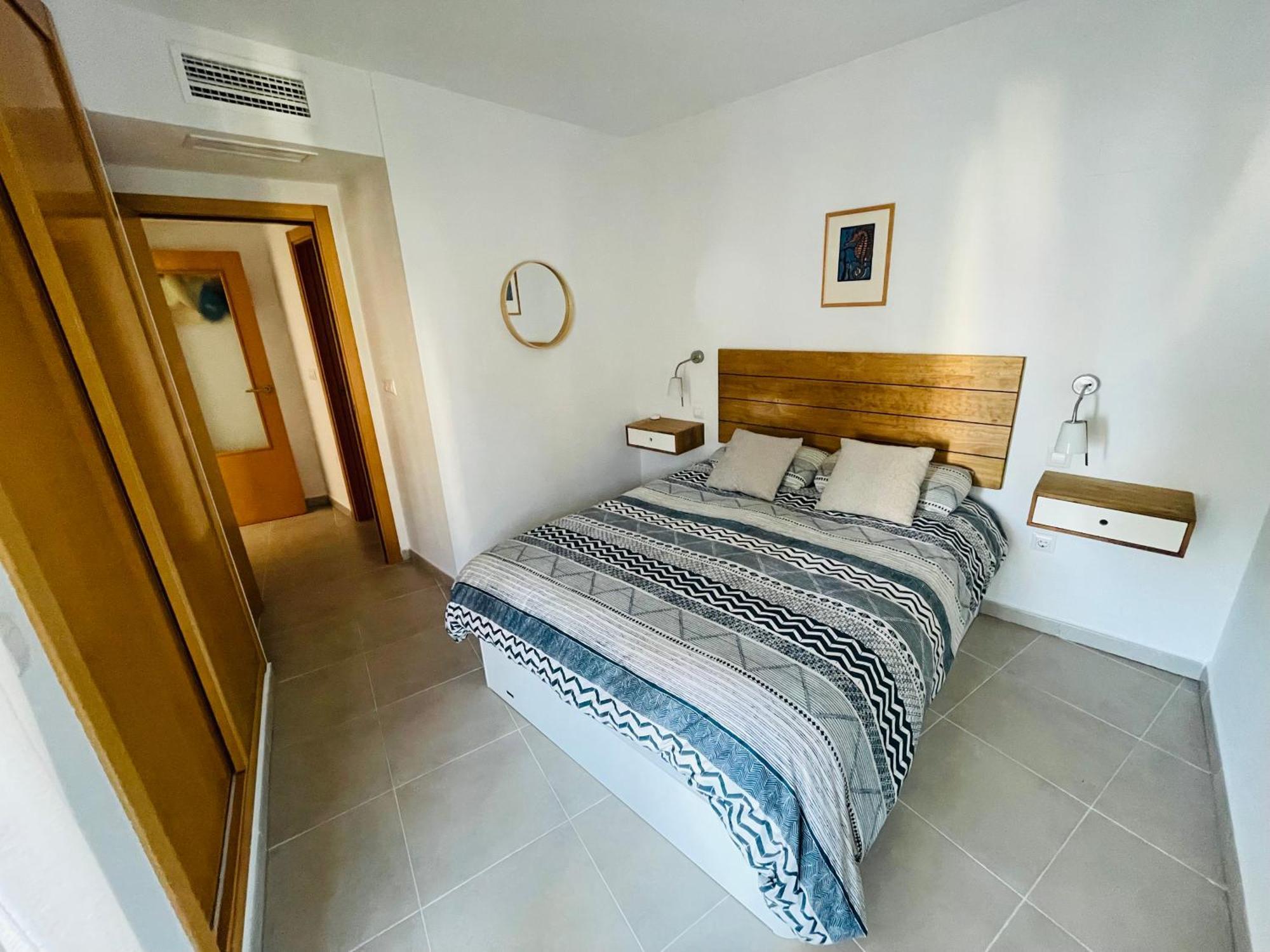 Apartamento En Primera Linea Con Vistas A La Playa Ensenada Del Esparto Del Residencial Vina Del Mar Apartment La Manga del Mar Menor Luaran gambar