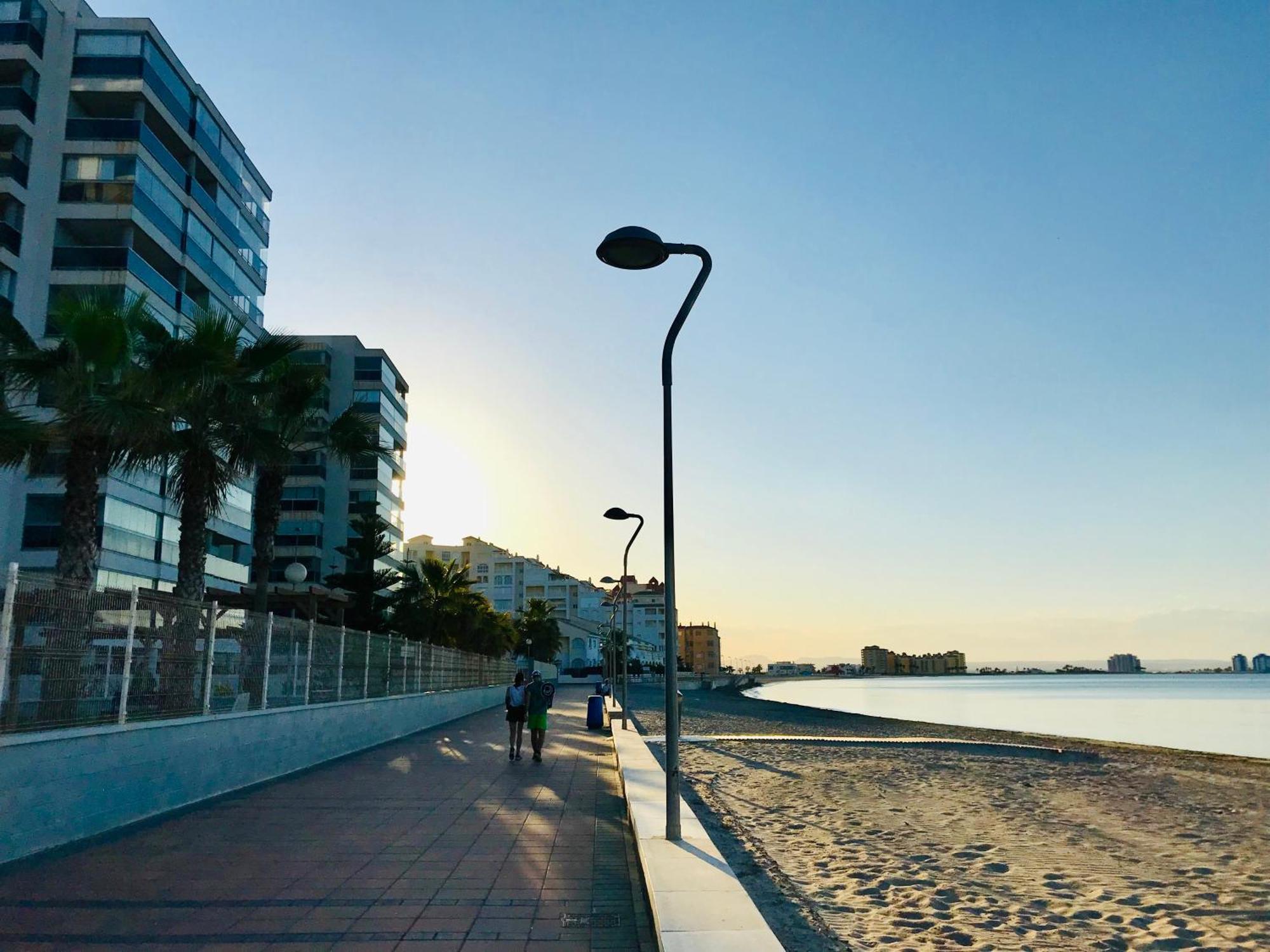 Apartamento En Primera Linea Con Vistas A La Playa Ensenada Del Esparto Del Residencial Vina Del Mar Apartment La Manga del Mar Menor Luaran gambar